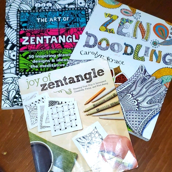Other - The art of Zentangle, 3 books total